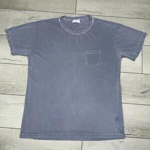 John Elliott Season Seven Gray Pocket Tee Size 3  Distressed Stone Wash USA Made